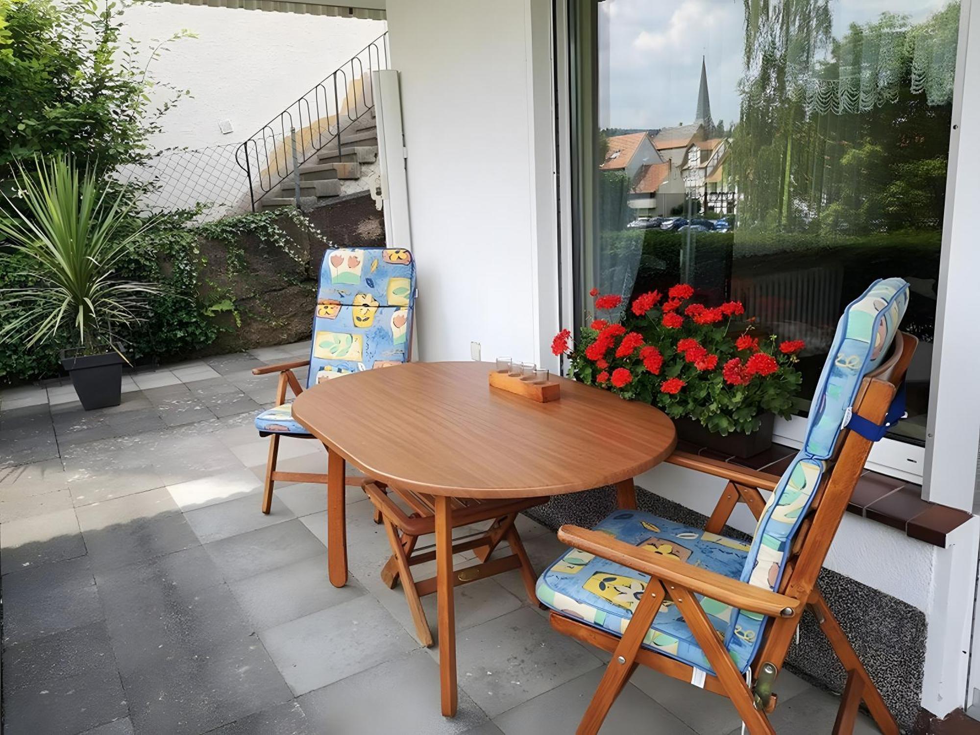 Ferienwohnung Am Schlosspark Melsungen Ngoại thất bức ảnh